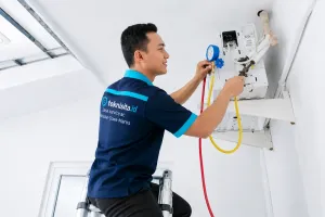 Jasa Penambahan Freon AC AC oleh teknisi teknisita.id Makassar – 0,5 – 1 PK